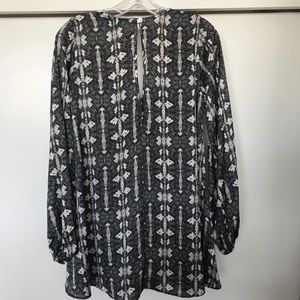 SHOW ME YOUR MUMU dress Snakeskin long sleeve